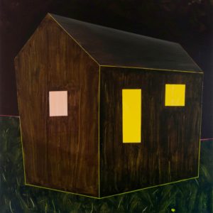 Hájovna 2, akryl na plátně, 135 × 130 cm, 2015 (ověříme dostupnost)