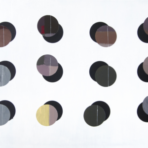 On - Off, akryl na plátně, 75 × 110 cm, 2019 (ověříme dostupnost)