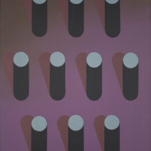 Nachový les, akryl na plátně, 70 × 55 cm, 2022 (ověříme dostupnost)
