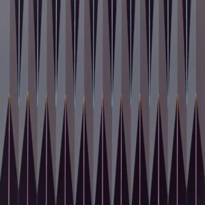 Visual rain 2, akryl na plátně, 70 × 55 cm, 2025 (ověříme dostupnost)